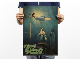 Ghibli Studio Castle In The Sky poster