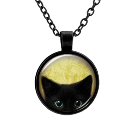 Nieuwsgierige poes ketting