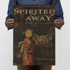 Ghibli Studio Spirited Away poster