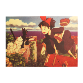 Ghibli Studio Kiki's Delivery Service poster