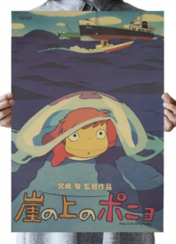 Ghibli Studio Ponyo poster