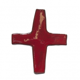 Keramisch rode kruis