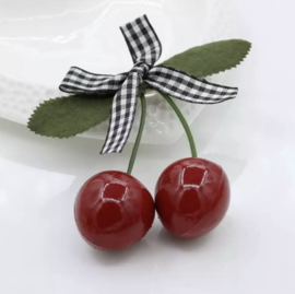 Cherry pinup haarclip