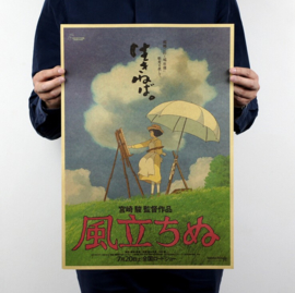 Ghibli Studio The Wind Rises poster