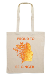 Canvas tas - Proud to be Ginger
