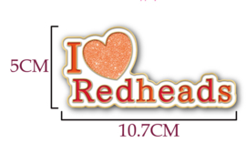 Magnet - I <3 Redheads