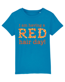 T-shirt - Kids - Having a Red hair day - Colour