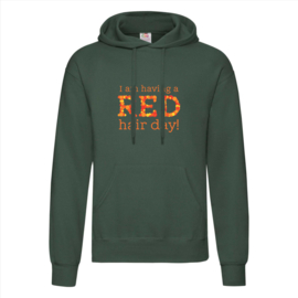 Hoodie Unisex - RED Hair Day - 2025