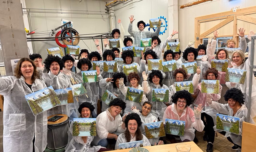 Activity: Make a Bob Ross painting