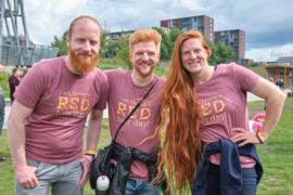 T-shirt Unisex - RED Hair Day - 2023
