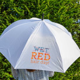 Umbrella- WET/RED Hair Day - PRE-ORDER