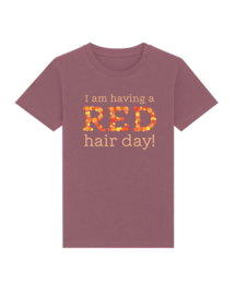 T-Shirt Kids - RED Hair Day - 2023