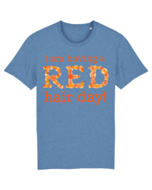 T-shirt - Men - Having a Red hair day - Colour