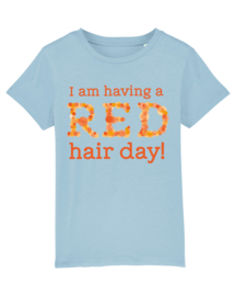 T-shirt - Kids - Having a Red hair day - Colour