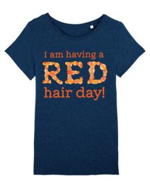T-shirt - Women -  Having a Red hair day - Colour
