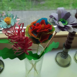 Activiteit: Papieren bloemen maken