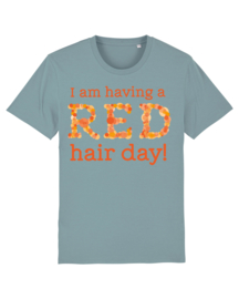 T-shirt - Men - Having a Red hair day - Colour