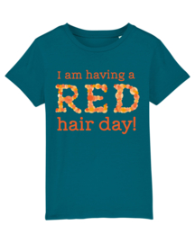 T-shirt - Kids - Having a Red hair day - Festival colour 2019