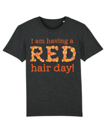 T-shirt - Men - Having a Red hair day - Colour