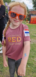 T-Shirt Kids - RED Hair Day - 2023