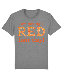 T-shirt - Men - Having a Red hair day - Colour