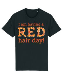 T-shirt - Men - Having a Red hair day - Colour