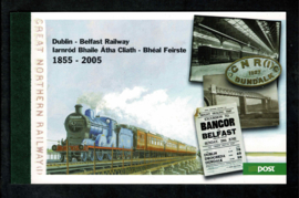 Ierland 2005. Prestige boekje 150 jaar Dublin-Belfast Spoorlijn **