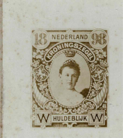 1898 Proef of Essay Kroningszegel ?