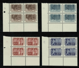 1952. 592/5 ITEP Tentoonstelling ** ⊞