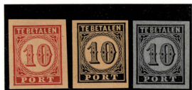 1870. Proef P.4 ~ 15 verschillende kleuren