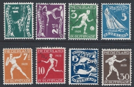 1928. 212/9 Olympiade, cpl. serie ⊙
