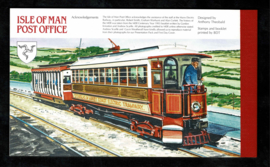 Man (Isle of) 1993. Prestige Boekje 100 jaar Electrische Trams **