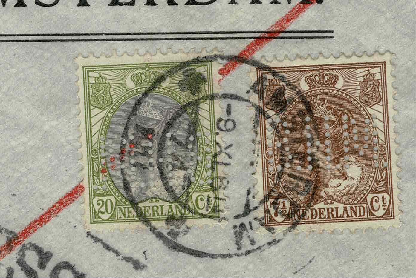 BHM B.H. Manus Amsterdam op Expresse couvert naar Duitsland