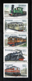 Zweden 2006. Locomotieven uit Postzegelboekje **