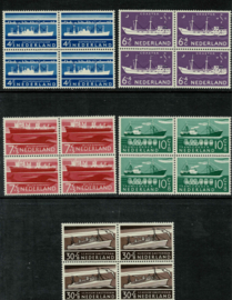 1957. 688/92 Zomerzegels in **⊞