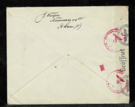 1942. 379a 3x op R-brif naar België✉️