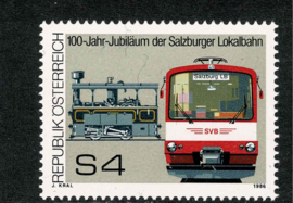 Oosterijk 1986. 100 jaar Salzburger Lokalbahn **