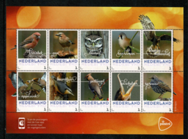 2017. Vogels in 4 seizoenen. Complete set vellen **