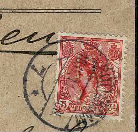 JTV & Co type 2 J.T. Vervloet  & Co Rotterdam R couvert