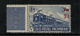 Frankrijk 1943. Colis Postaux Yvert CP 207 **