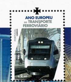 Portugal 202.1 Europees jaar van Treintransport. **