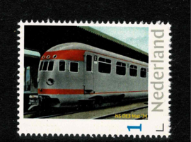 NS DE3 Mat '34 in de oorspronkelijke kleurstelling
