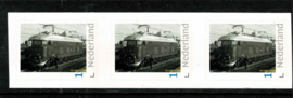 NS 1005 uit 1946 Zwart-Wit foto. Rolzegel  in strip van 5