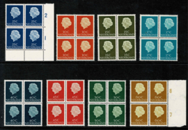 1953. 617/636 Koningin Julian "en profil" in  ** ⊞ 