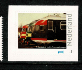 NS DE treinstellen in 3 uitvoeringen (rolzegel)