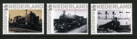 Nederlandse Stoomlocomotieven. Set van 5 zegels.