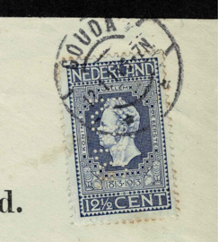 KMG Kaas Maatschappij Gouda. Enissie 1913