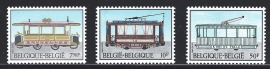 België 1983. 2079/81 Tram & Trolleybus**