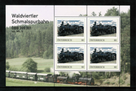 Oostenrijk. Waldviertler Smalspoorbaan blok **