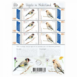 2019. V3738/9 PostEuropa Vogels ** Compleet vel.